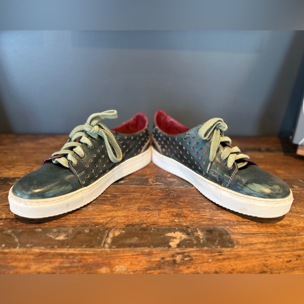 BedStu Lyne Sneakers Size 8 - Dark Teal - Picture 4 of 7